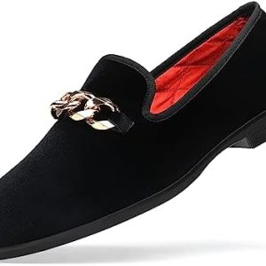 Stylish Men's Velvet Loafers for Parties | Comfortable Formal Shoes for Homecoming | Premium Quality Slip-on Footwear